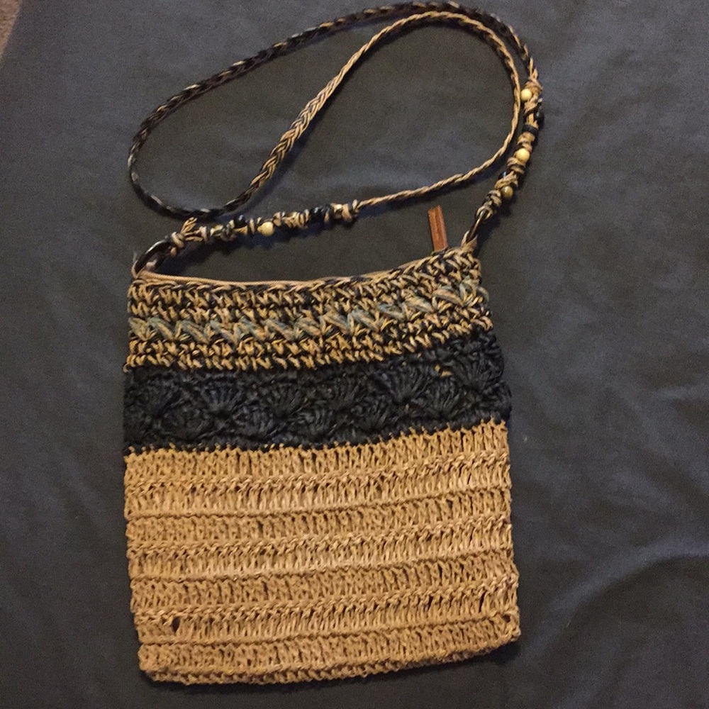 Crochet crossbody purse by Clark’s